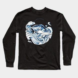 Fish In Water Long Sleeve T-Shirt